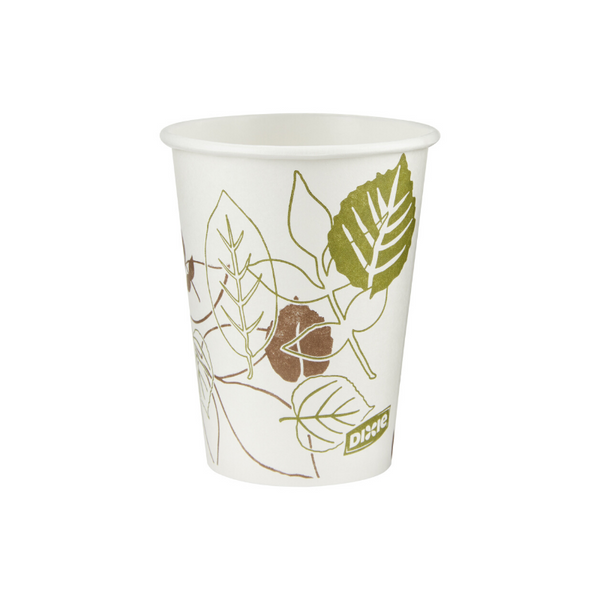 1,000 Pack Of Dixie 8 oz. Paper Hot Cups