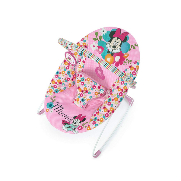 Disney Baby Minnie Mouse Perfect Vibrating Bouncer, Pink