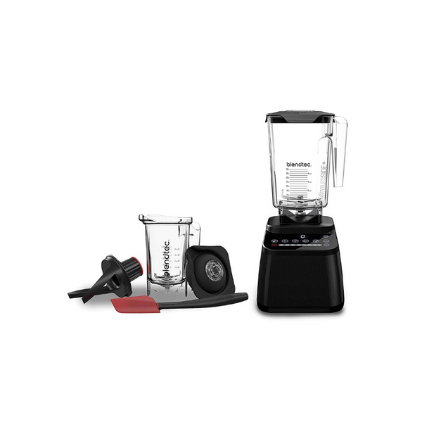 Blendtec Designer 650 with Wildside+ Jar and Twister Jar Bundle Countertop Blender