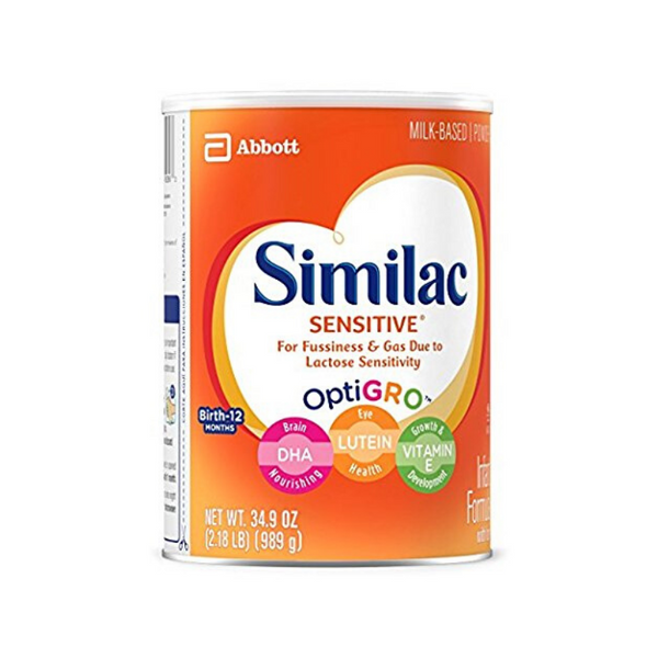Similac Infant Formula (OU-D) One Month’s Supply (Pack of 3)