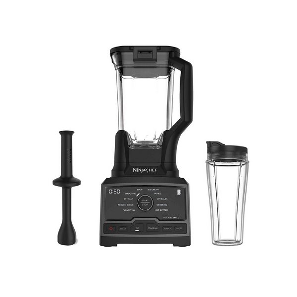 Licuadora casera Ninja Chef de alta velocidad premium, 72 oz, negra