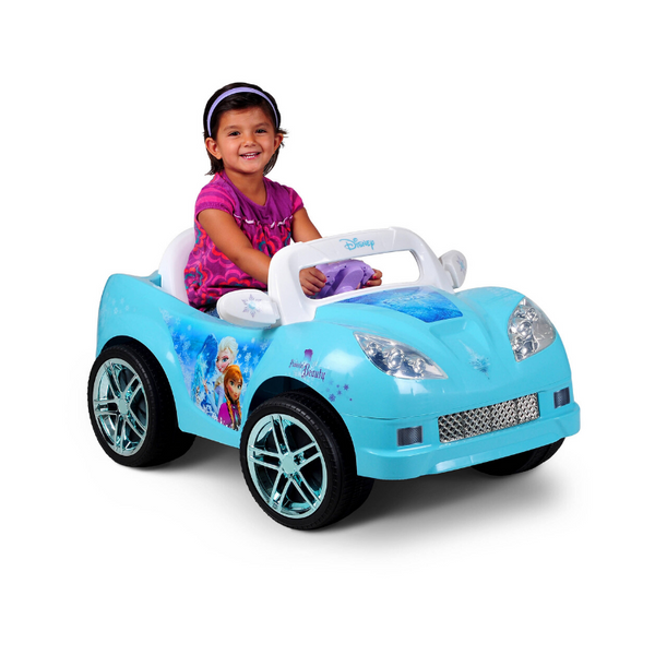 Disney Frozen Convertible Car 6-Volt Battery-Powered Ride-On