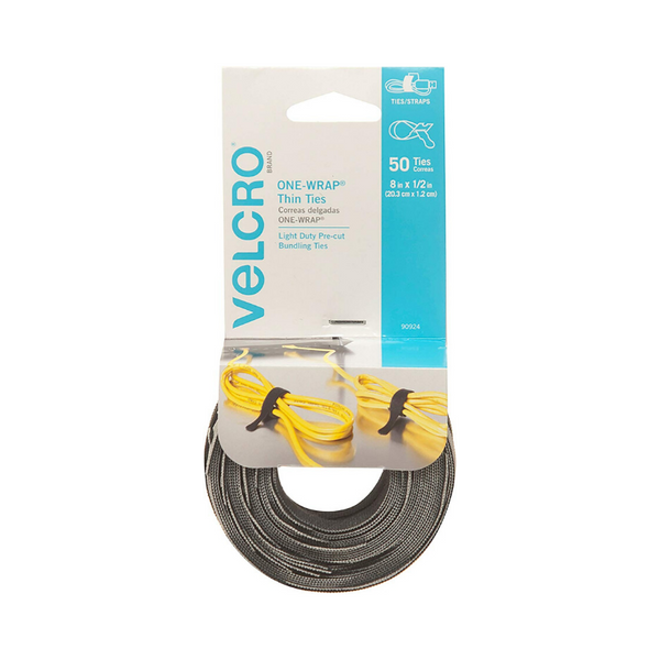 50 Velcro Reusable Cable Ties