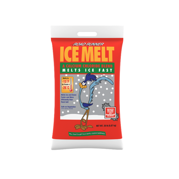 Road Runner Ice Melt Salt Blend, 20 LB Bag