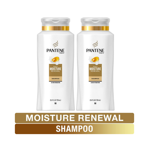 2 Bottles Of Pantene, Shampoo, Pro-V Daily Moisture Renewal for Dry Hair