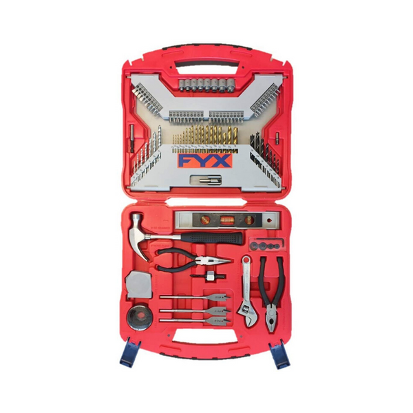 102 Piece Household Drill and Drive Set With Hand Tools