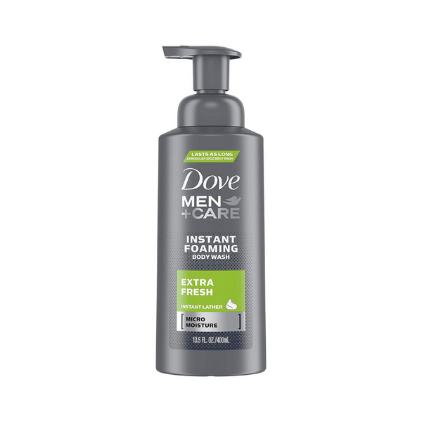 Dove Men+care Gel de baño espumoso, extra fresco