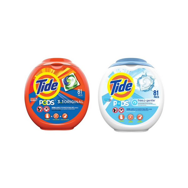 81ct Tide Pods Laundry Detergent Liquid Pacs