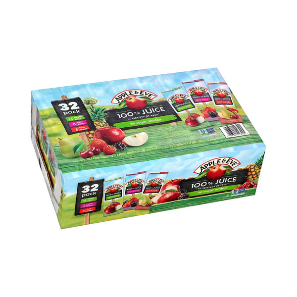 Pack of 32 Or 44 Apple & Eve Or Tropicana Juice Boxes