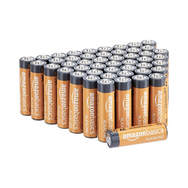 Pack Of 48 AmazonBasics AA Alkaline Batteries