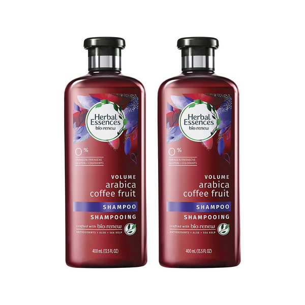 2-Pack Herbal Essences Volume Arabica Coffee Fruit Shampoo
