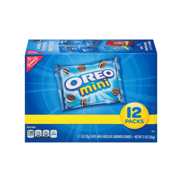 48 Bags Of Oreo Mini Chocolate Sandwich Cookies
