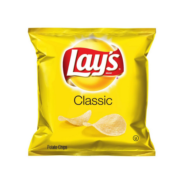 104 Bags Of Lay's Classic Potato Chips