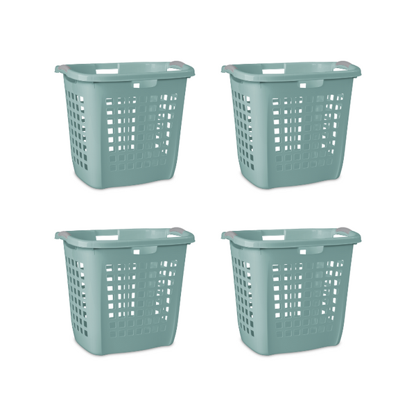 Pack Of 4 Sterilite Ultra Easy Carry Hampers (4 Colors)