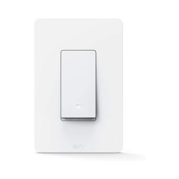 Interruptor de luz inteligente eufy, funciona con Alexa y el Asistente de Google