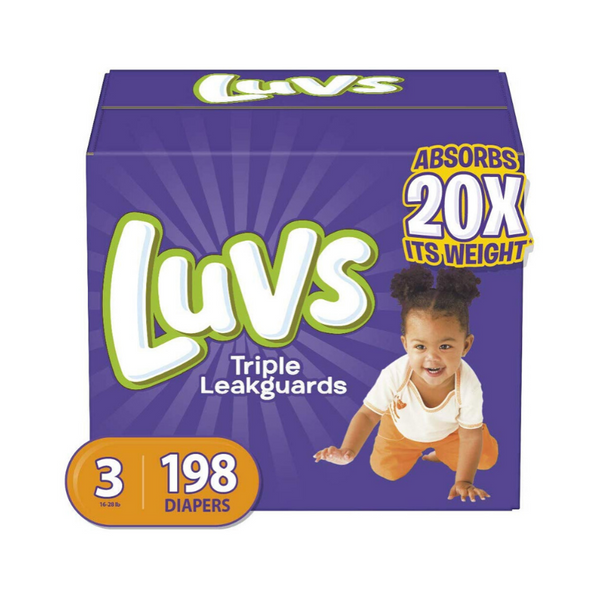 Targeted: Luvs Ultra Leakguards Disposable Baby Diapers On Sale