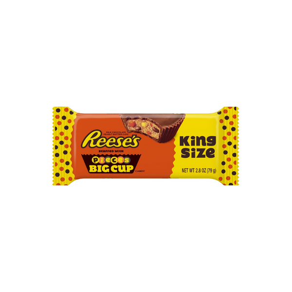 16 Reese’s Pieces King Size Stuffed Peanut Butter Cups (OU-Dairy)
