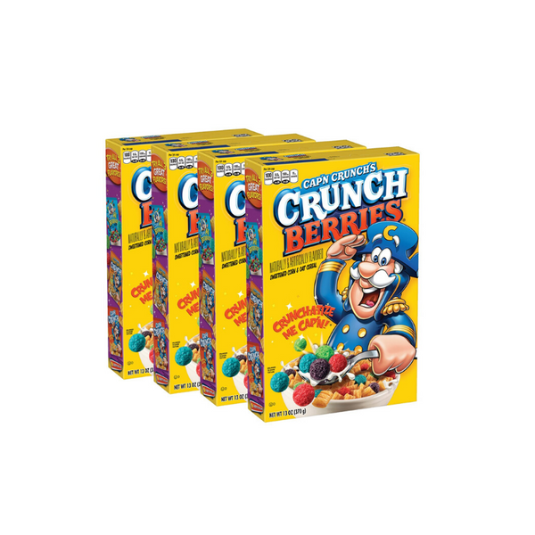 4 cajas de crujientes Cap'n Crunch