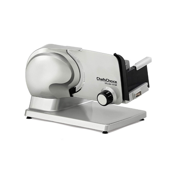 Chef'sChoice Tilted Food Carriage for Fast and Efficient Slicing