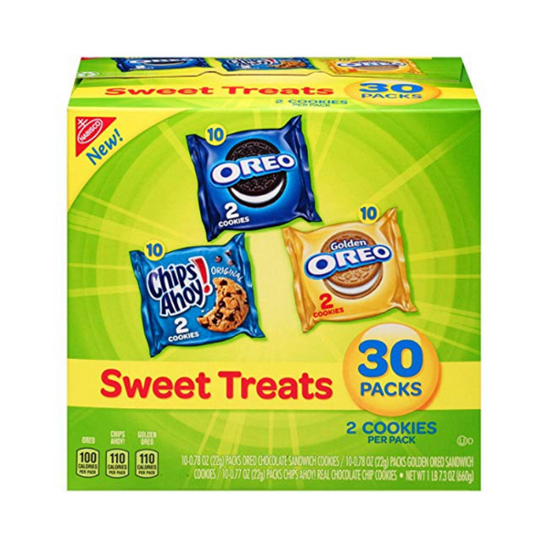 30-Pack Nabisco Sweet Treats Variety Pack Cookies