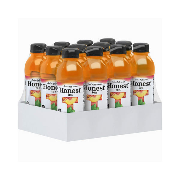 12-Pack of 16.9oz Honest Tea Organic Fair Trade Peach Tea