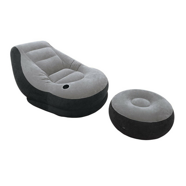 Intex Inflatable Ultra Lounge with Ottoman