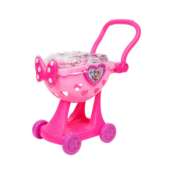 Minnie Happy Helpers Bowtique Shopping Cart Pink