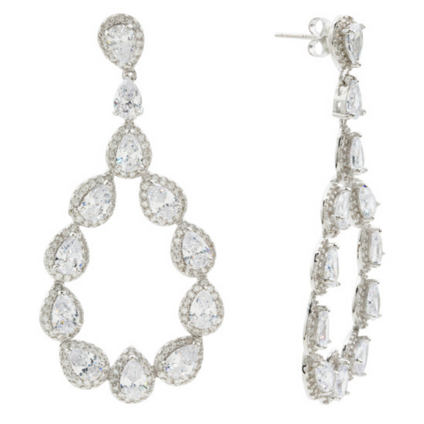 Sterling Silver Teardrop Earrings
