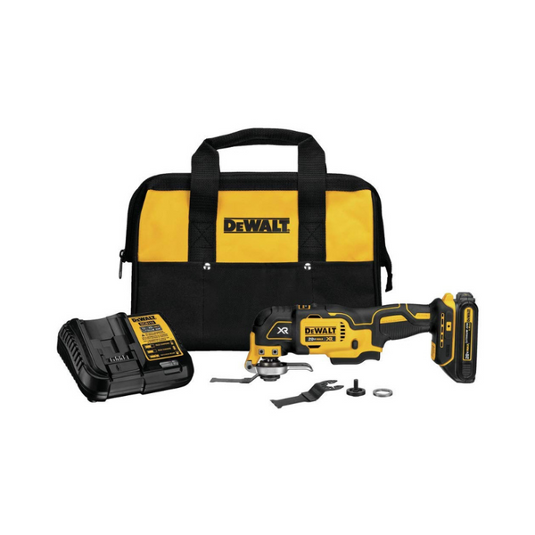 DeWALT 20V Max Li-Ion Oscillating Tool Kit w/ Battery, Charger & Tool Bag