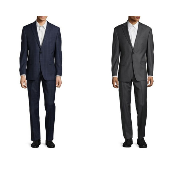 Calvin Klein, Ralph Lauren and Michael Kors wool suits