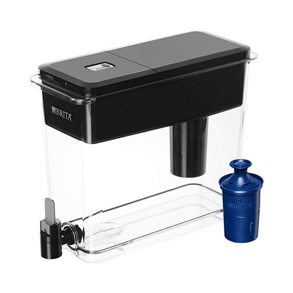 Brita 18-Cup Water Dispenser w/ Longlast Filter (Black)