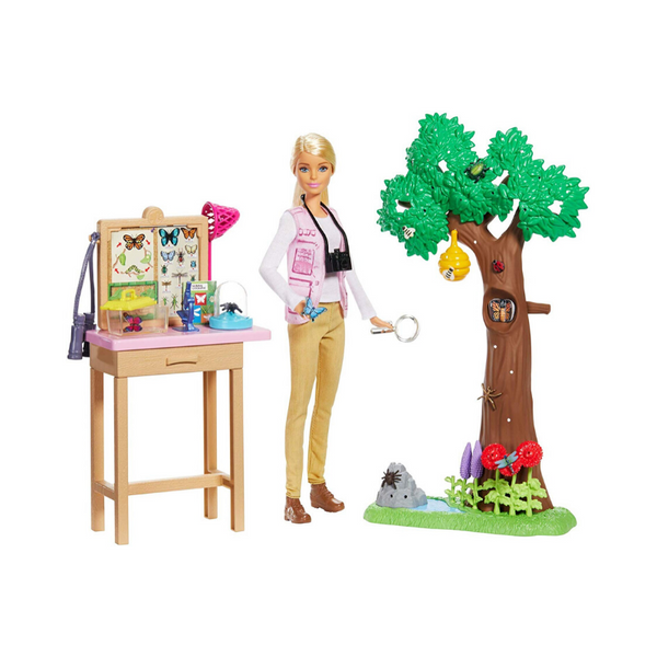 Barbie Entomologist Doll And Playset