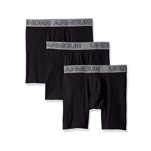 Under Armour Armor Men's Charged Cotton Stretch 6” Boxerjock – 3-Pack