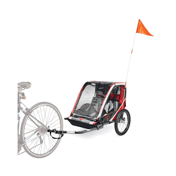 Remolque infantil de acero de lujo Allen Sports