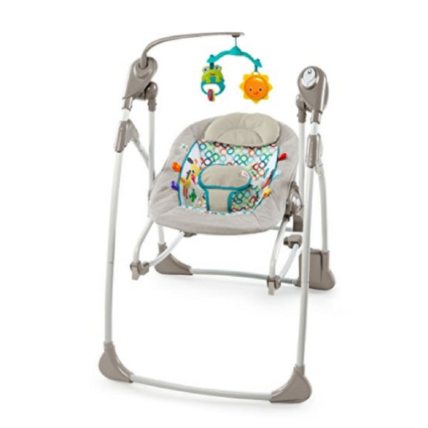 Bright Starts, Rock and Swing 2-in-1 Jungle Stream