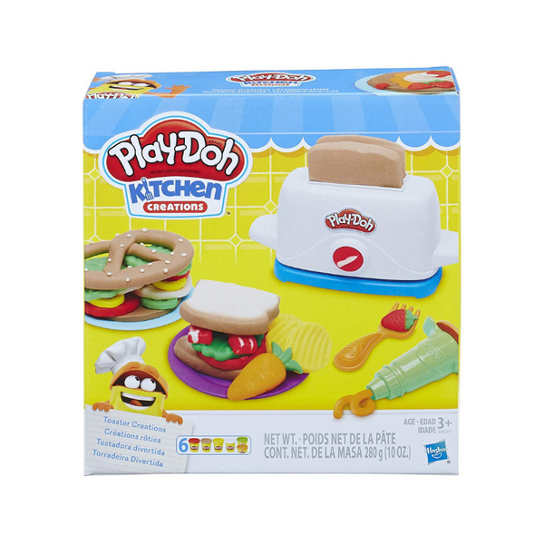 Juegos Play-Doh: Creaciones de cocina Creaciones de tostadora o juego de pasteles divertidos