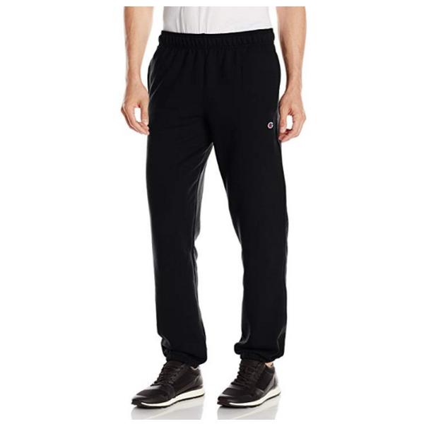 Champion Men's Powerblend Relaxed Bottom Fleece Pant