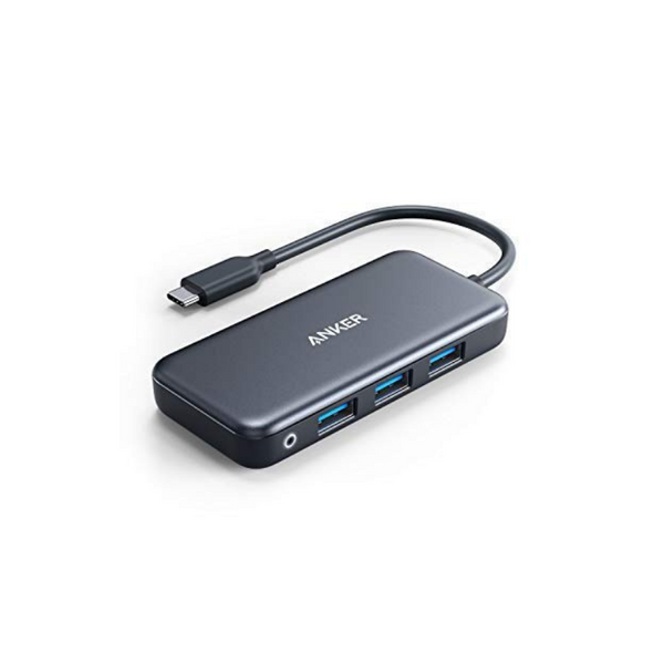 Anker 5-in-1 USB C Hub with SD Card Reader, 3x USB 3.0 Ports