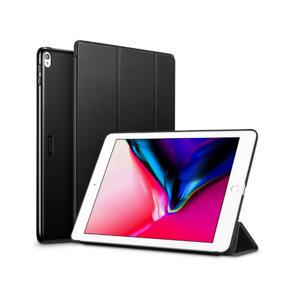 ESR iPad Pro 10.5" Estuche liviano inteligente con soporte triple (negro)