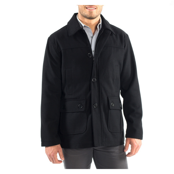 Alpine Swiss Wyatt Mens Classic Barn Coat