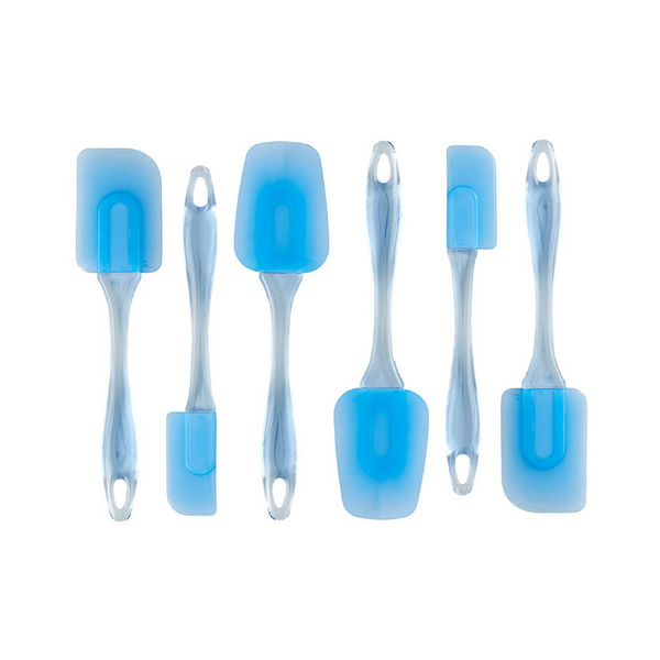 6-Piece Wilton Easy-Flex Cake Silicone Spatulas