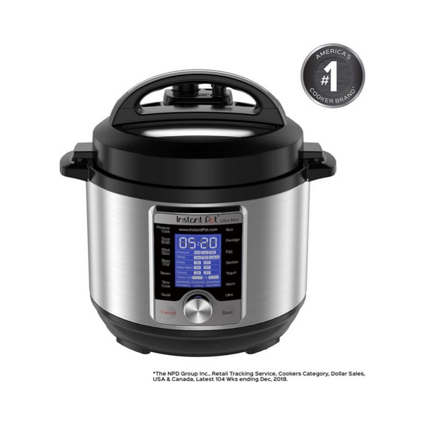 Instant Pot Ultra 3 Qt 10-in-1 Multi- Use Programmable Pressure Cooker