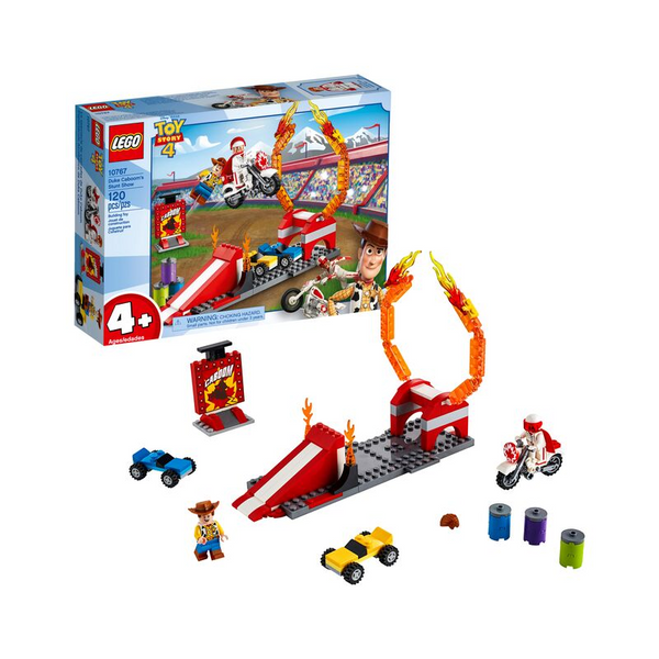 Kit de construcción del espectáculo de acrobacias de Duke Caboom de Toy Story de LEGO Disney Pixar
