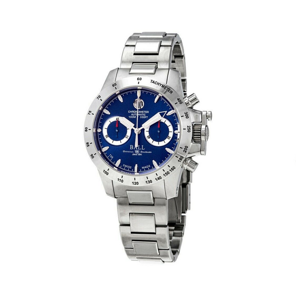 Reloj Ball Engineer con cronógrafo automático y esfera azul para hombre