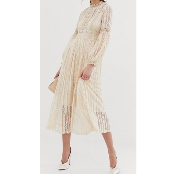 Lace Midi Dress