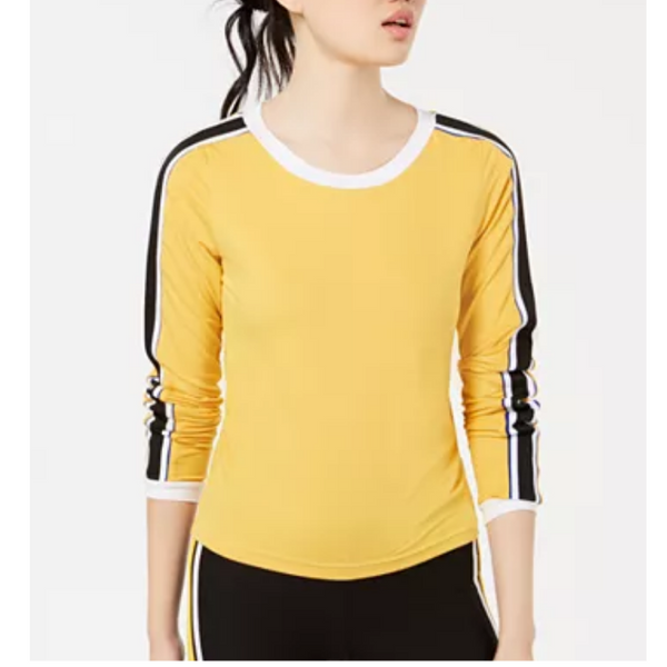 Top con mangas a rayas (4 colores)