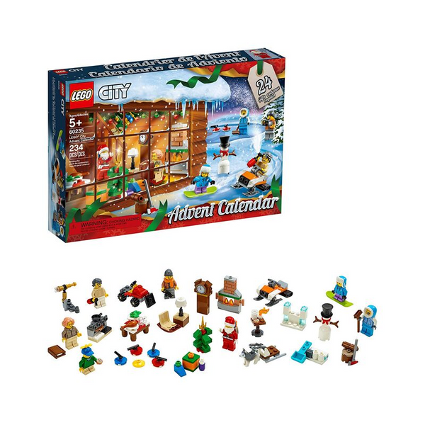 LEGO City Advent Calendar 60235 Building Kit, New 2019 (234 Pieces)