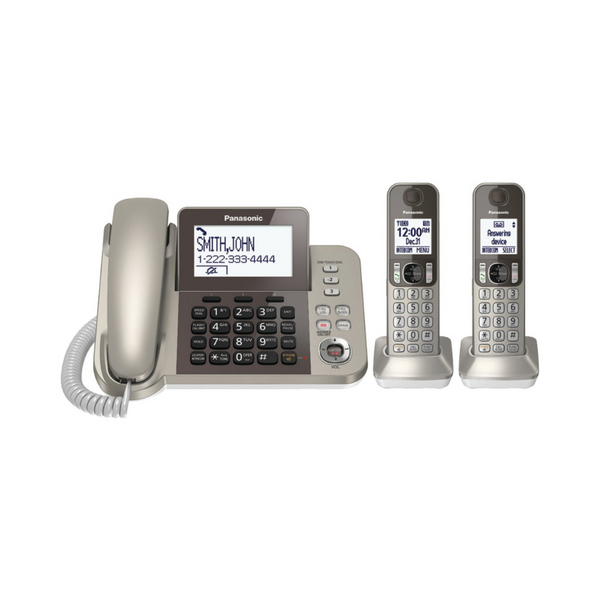 PANASONIC Sistema telefónico con cable/inalámbrico con contestador automático