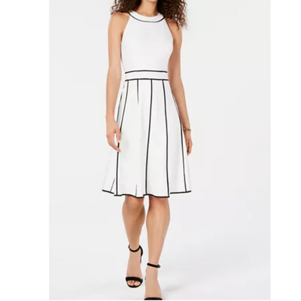 Vestido con ribete ribeteado de Tommy Hilfiger (2 colores)