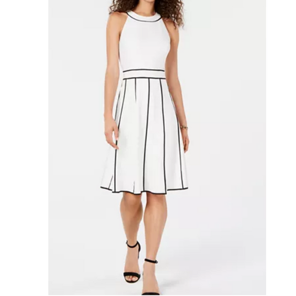 Tommy Hilfiger Piped Trim Dress (2 Colors)